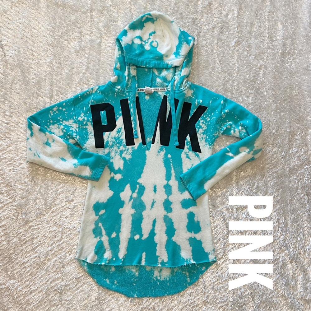 PINK Tie-Dye Hoodie